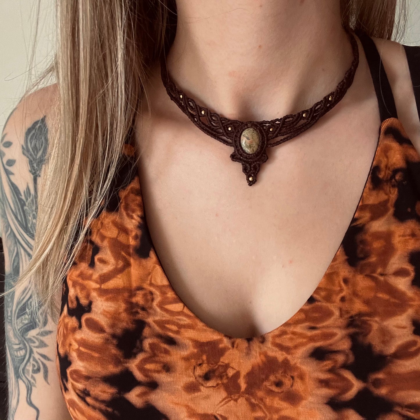Unakite Necklace