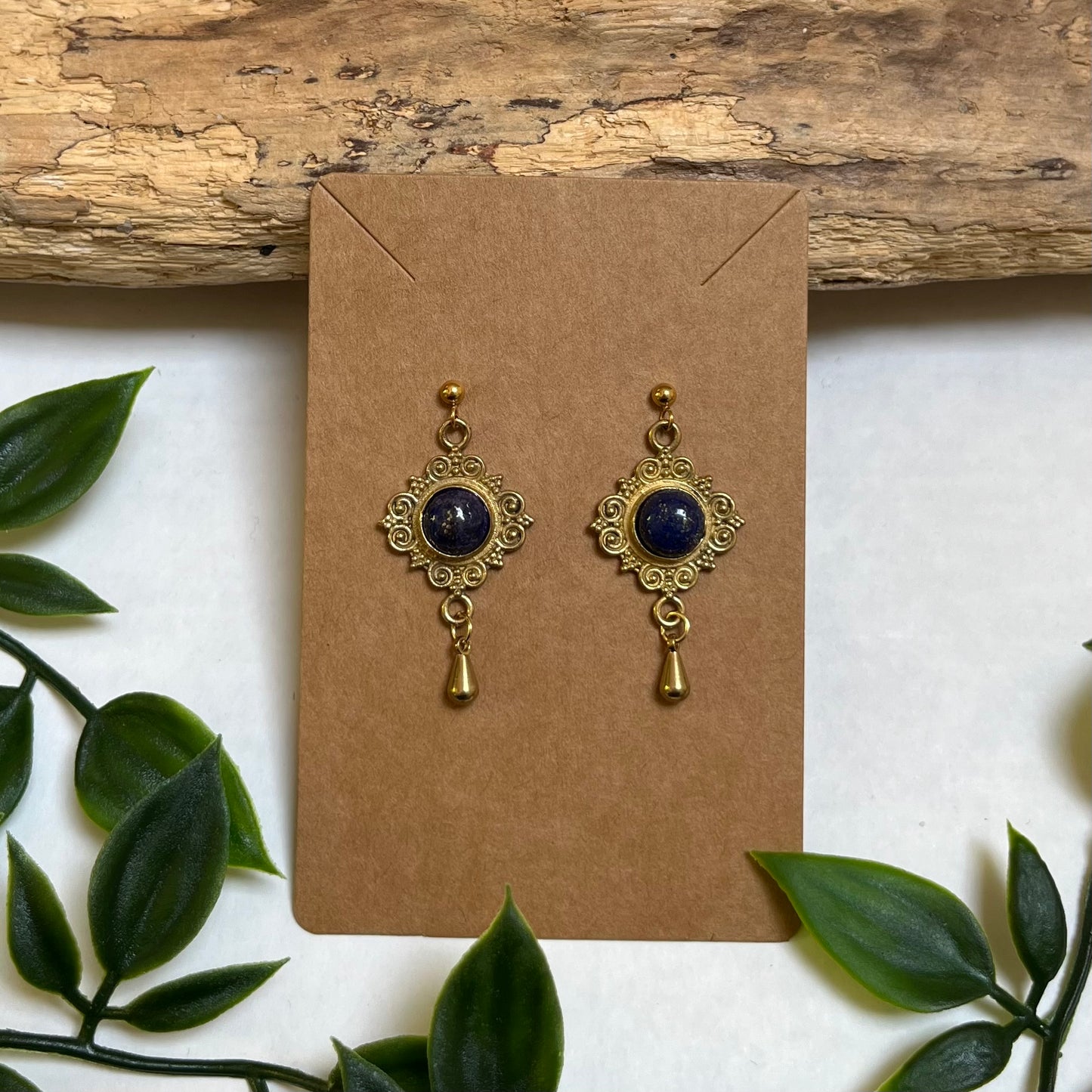 Earrings Lapis Lazuli