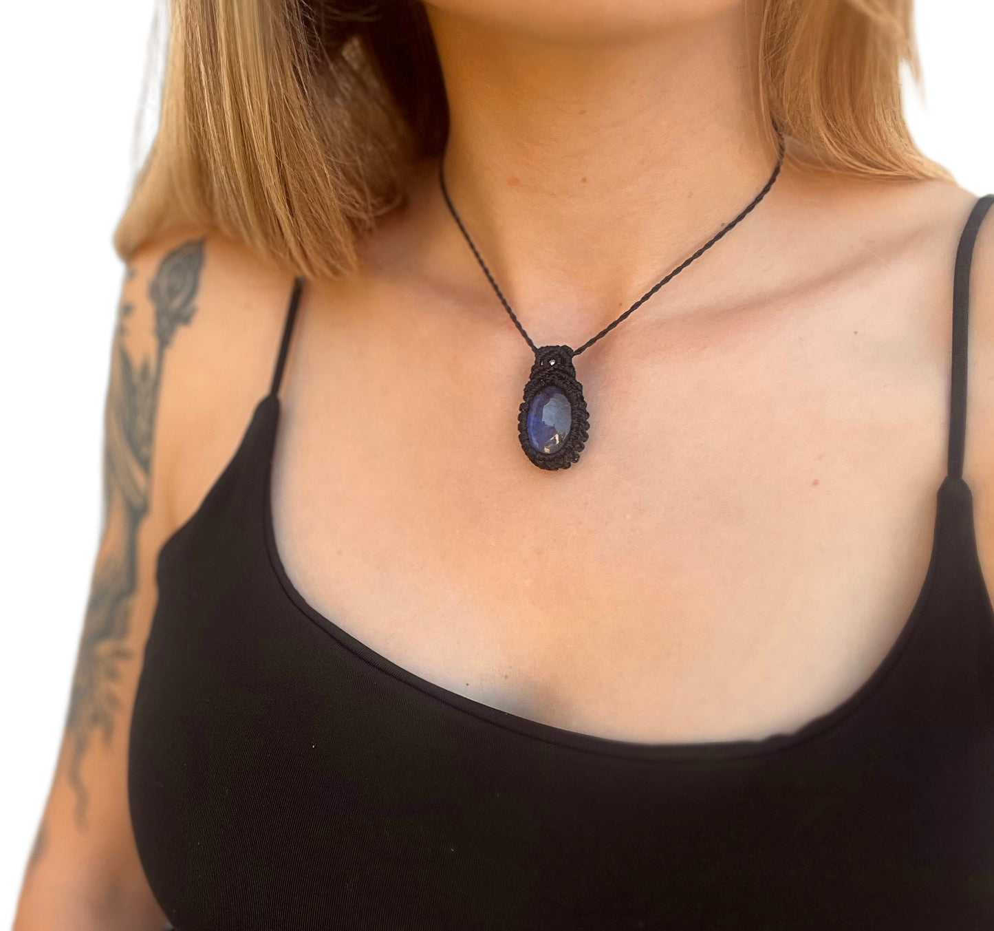 Labradorite Amulet Necklace