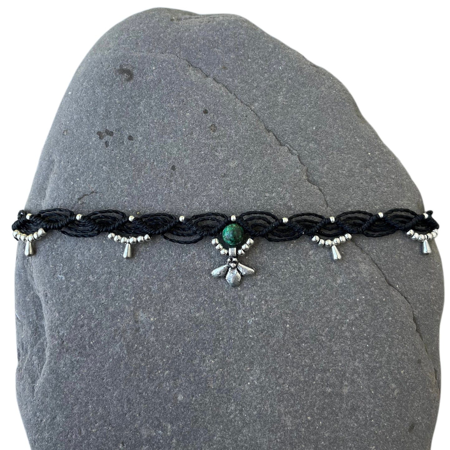 African Turquoise Anklet