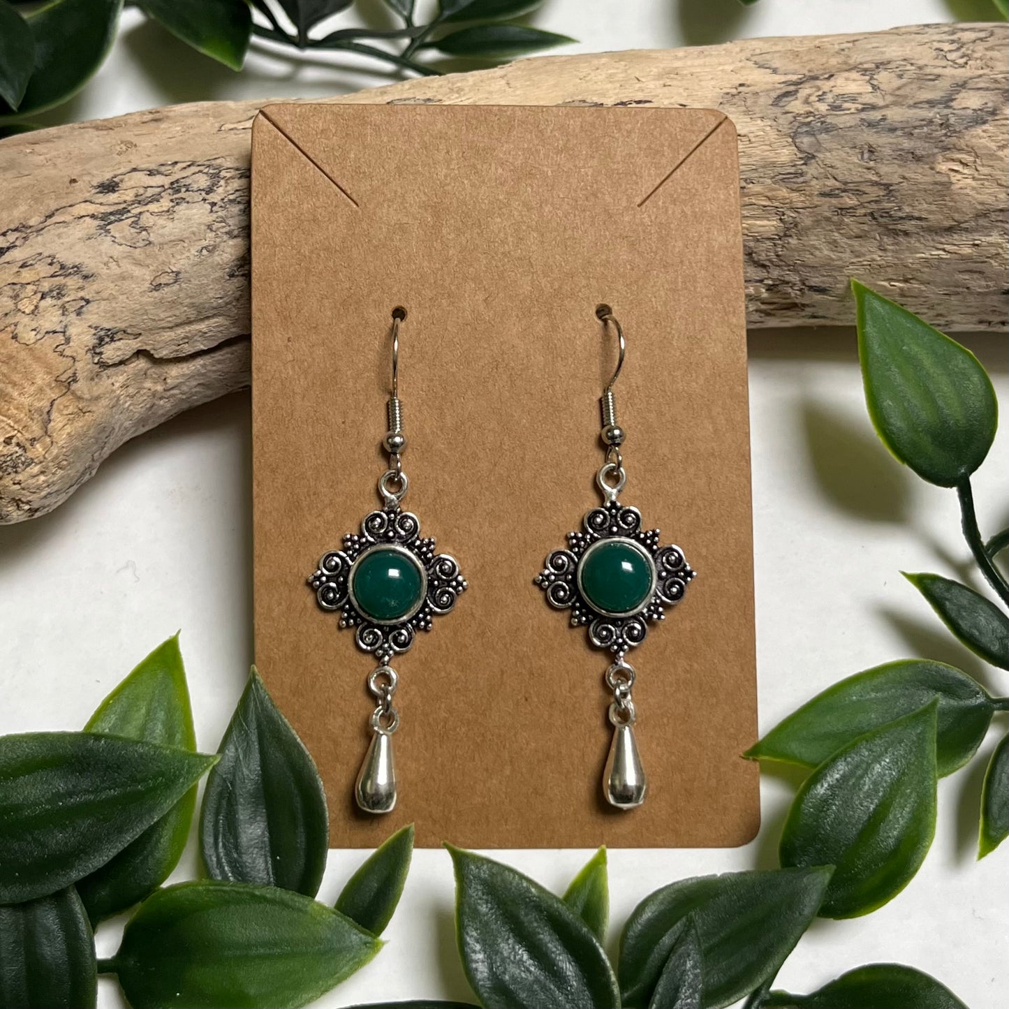 Earrings Aventurine