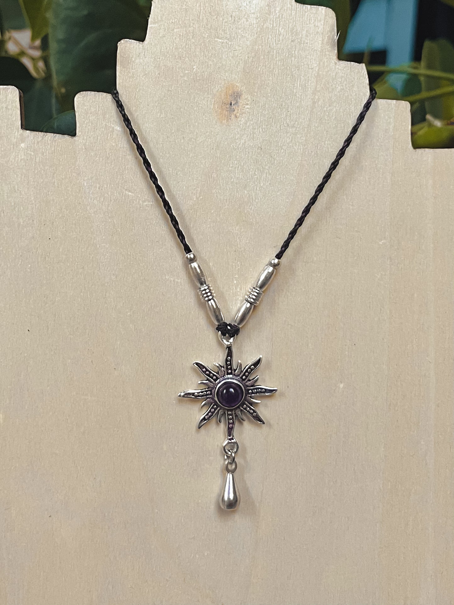 Onyx Pendant Necklace