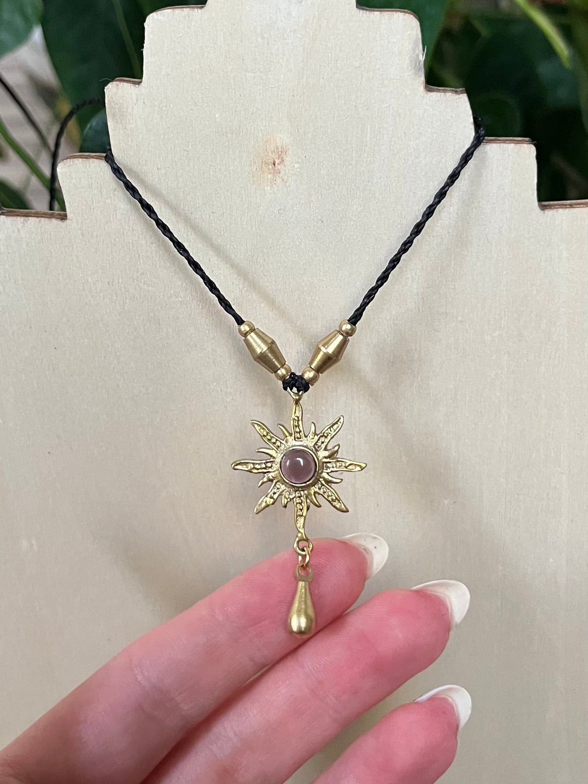 Amethyst Pendant Necklace