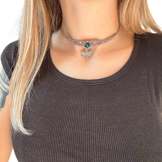 Blue Tiger’s Eye Necklace