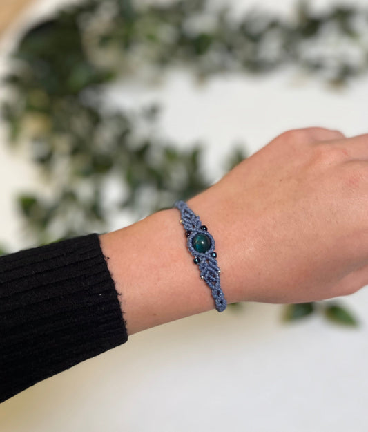 Blue Tiger's Eye Bracelet