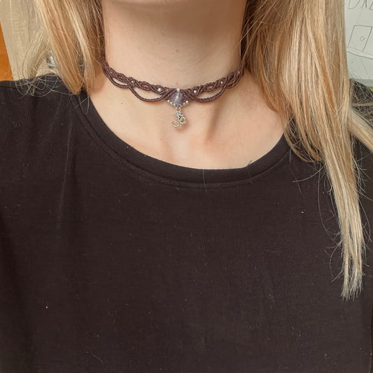 Amethyst Choker Necklace