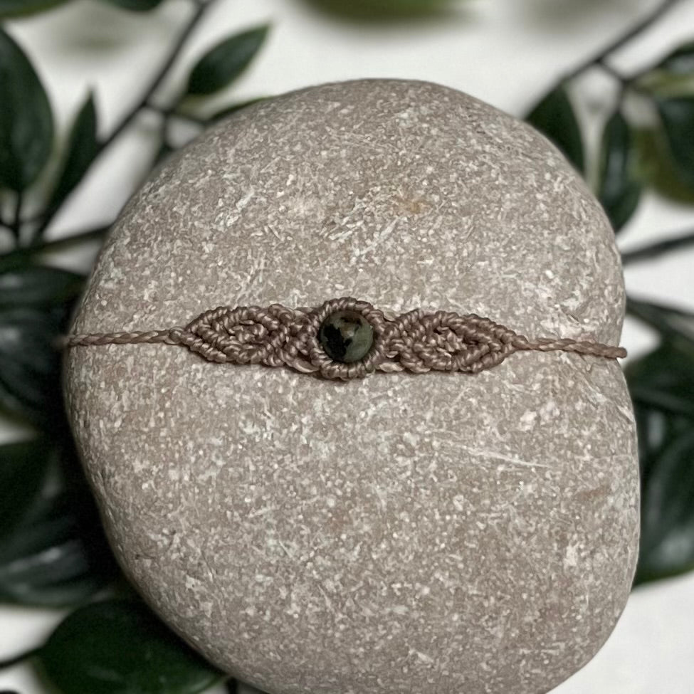 Zapestnica s kristalom Afriški turkiz