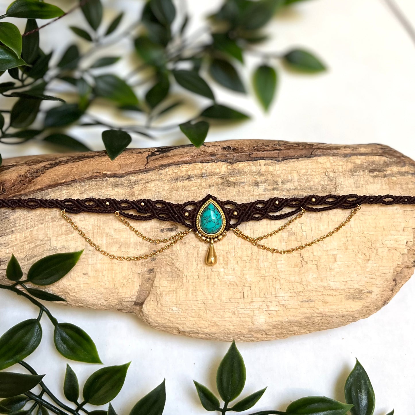 Turquoise Choker Necklace