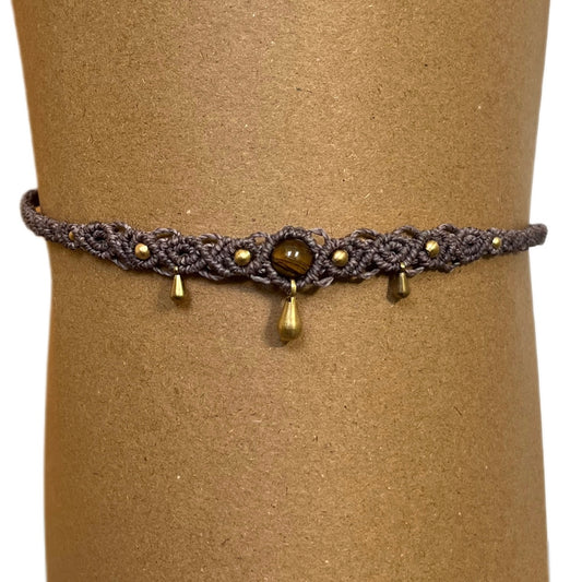 Tiger's Eye Choker Necklace