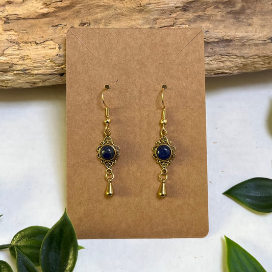 Earrings Lapis Lazuli