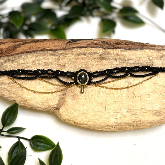 Labradorite Choker Necklace