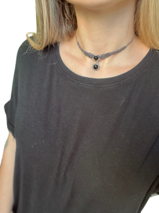 Black Agate Necklace