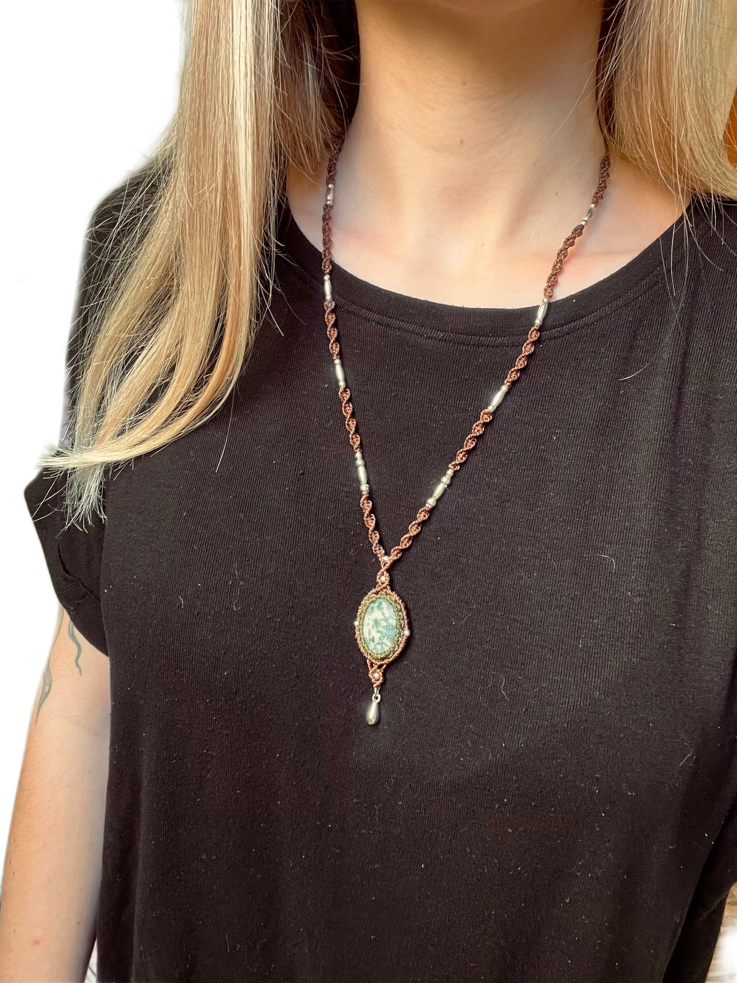 Tree Agate Necklace