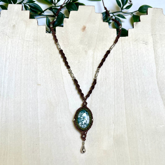Tree Agate Necklace