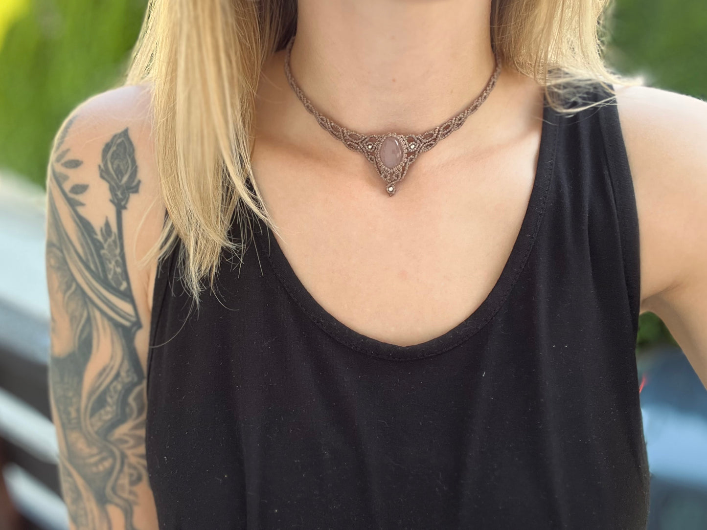 Rose Quartz Necklace