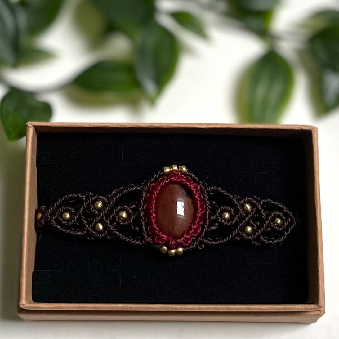 Mahogany Obsidian Bracelet