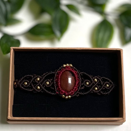 Mahogany Obsidian Bracelet