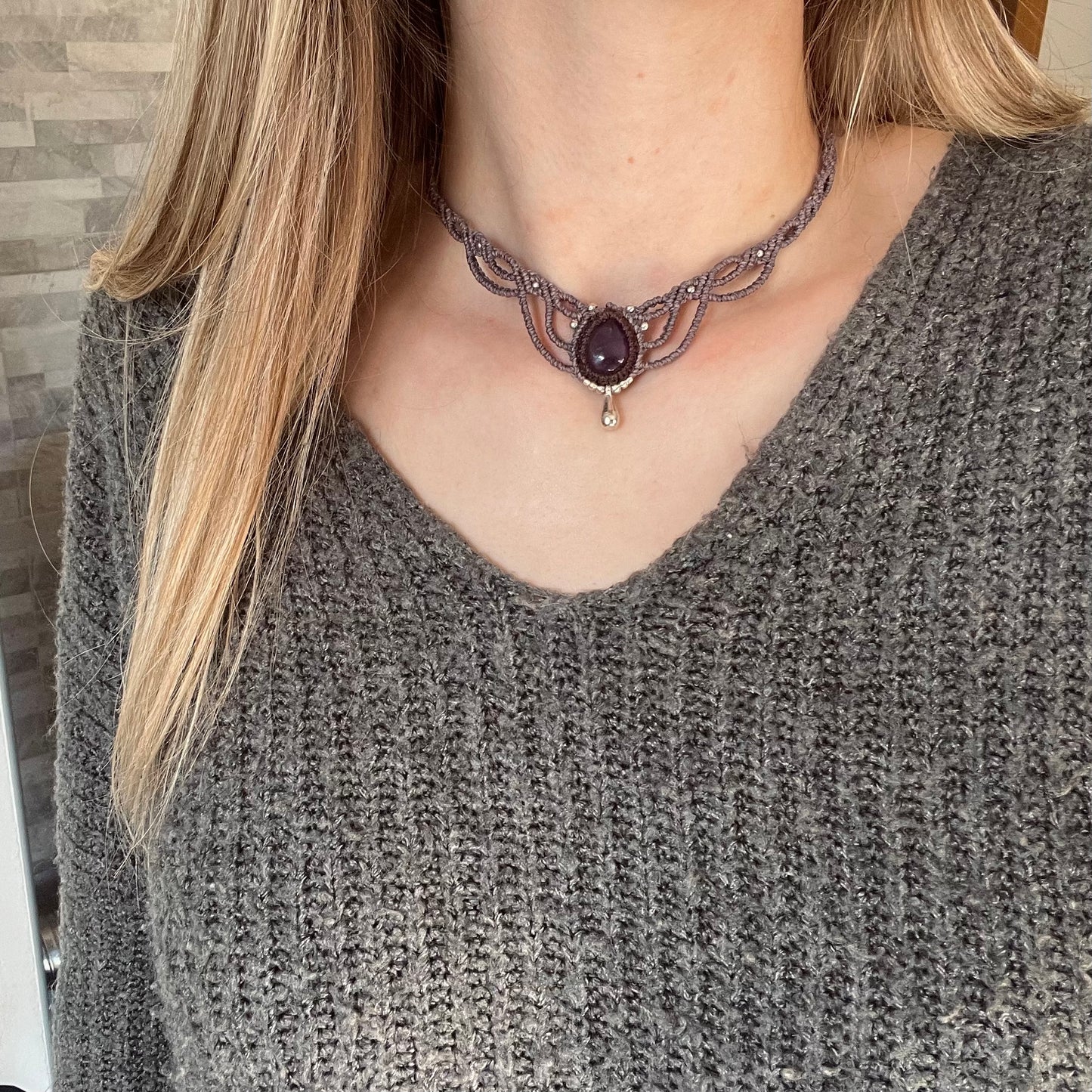 Ametyst Necklace