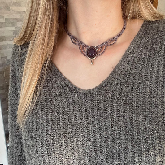 Ametyst Necklace