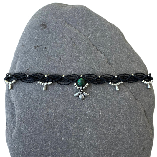 African Turquoise Anklet