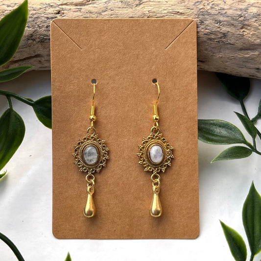 Moonstone Earrings