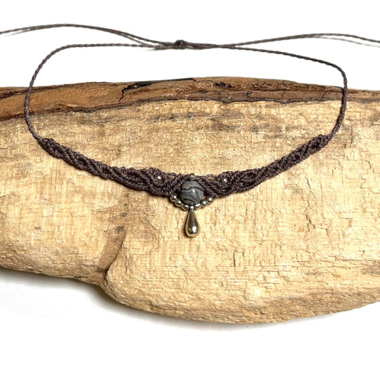 Map Jasper Necklace