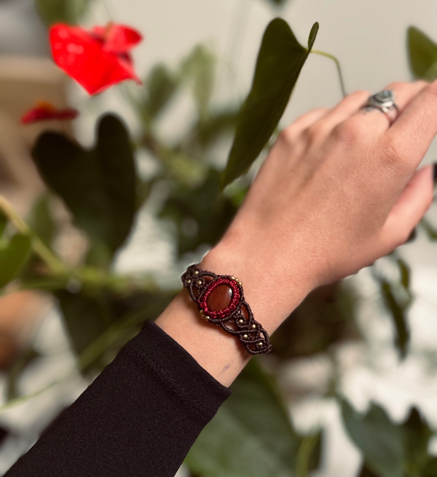 Mahogany Obsidian Bracelet