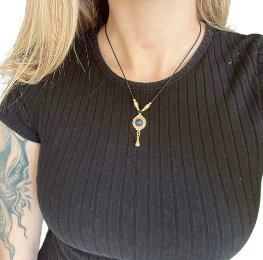 Lapis Lazuli Pendant Necklace