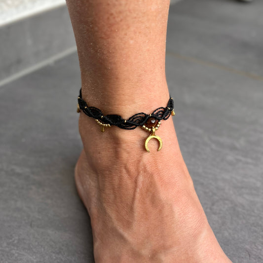 Tiger’s Eye Anklet