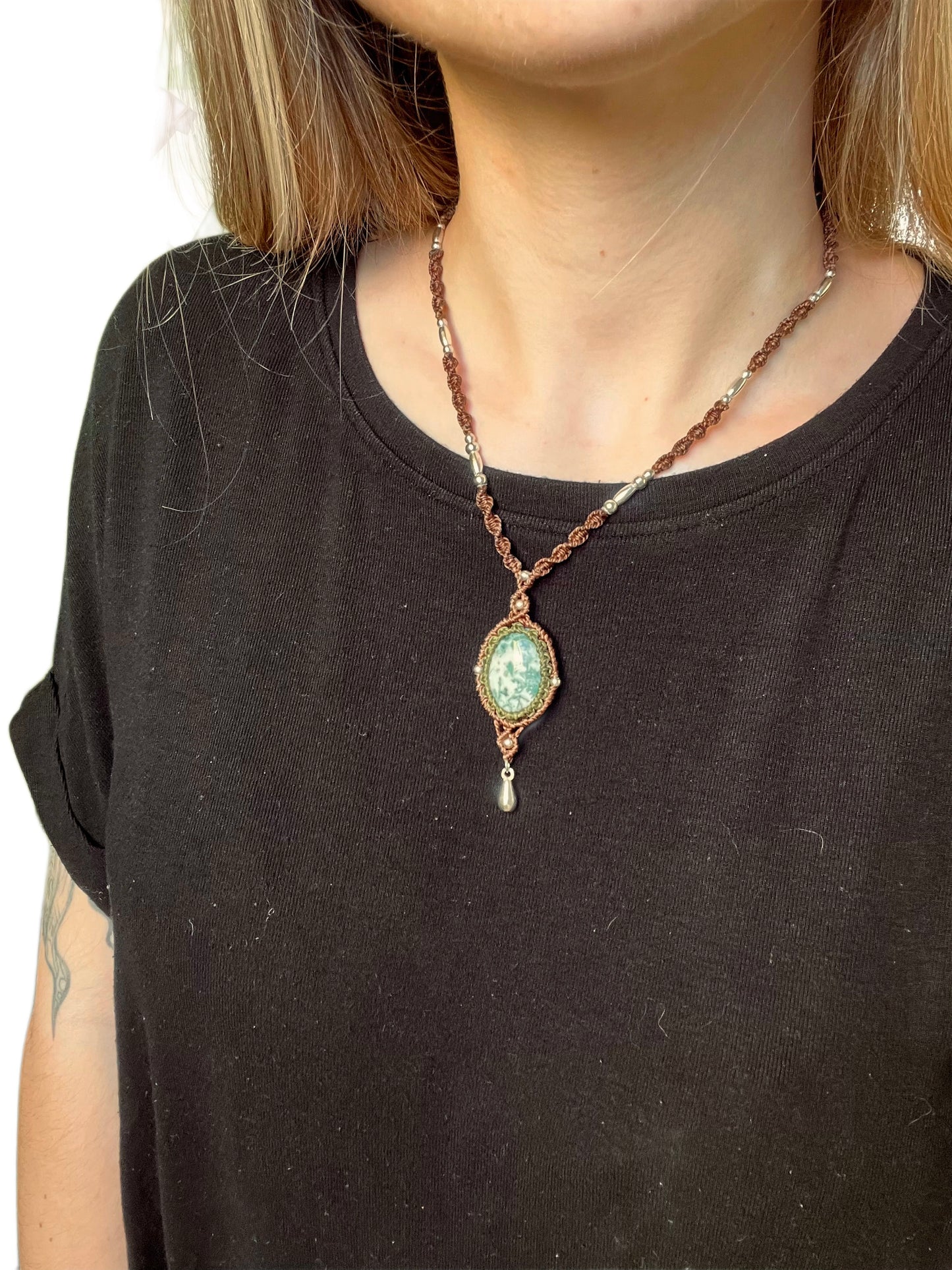 Tree Agate Necklace