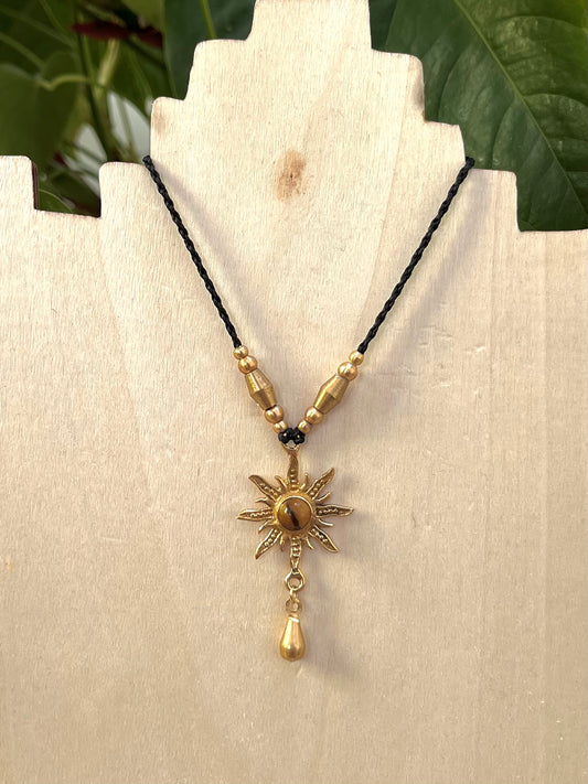 Tiger’s Eye Pendant Necklace