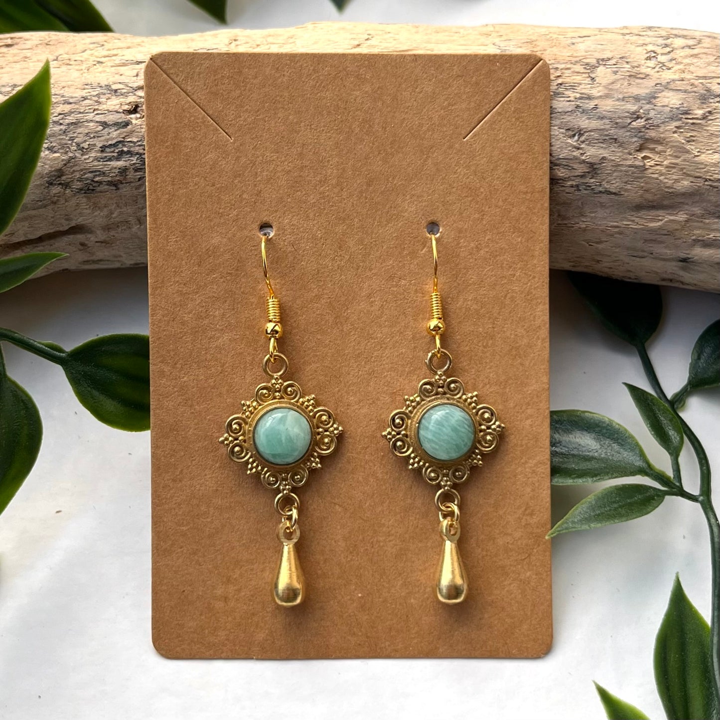Amazonite Earrings