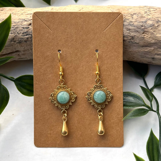 Amazonite Earrings