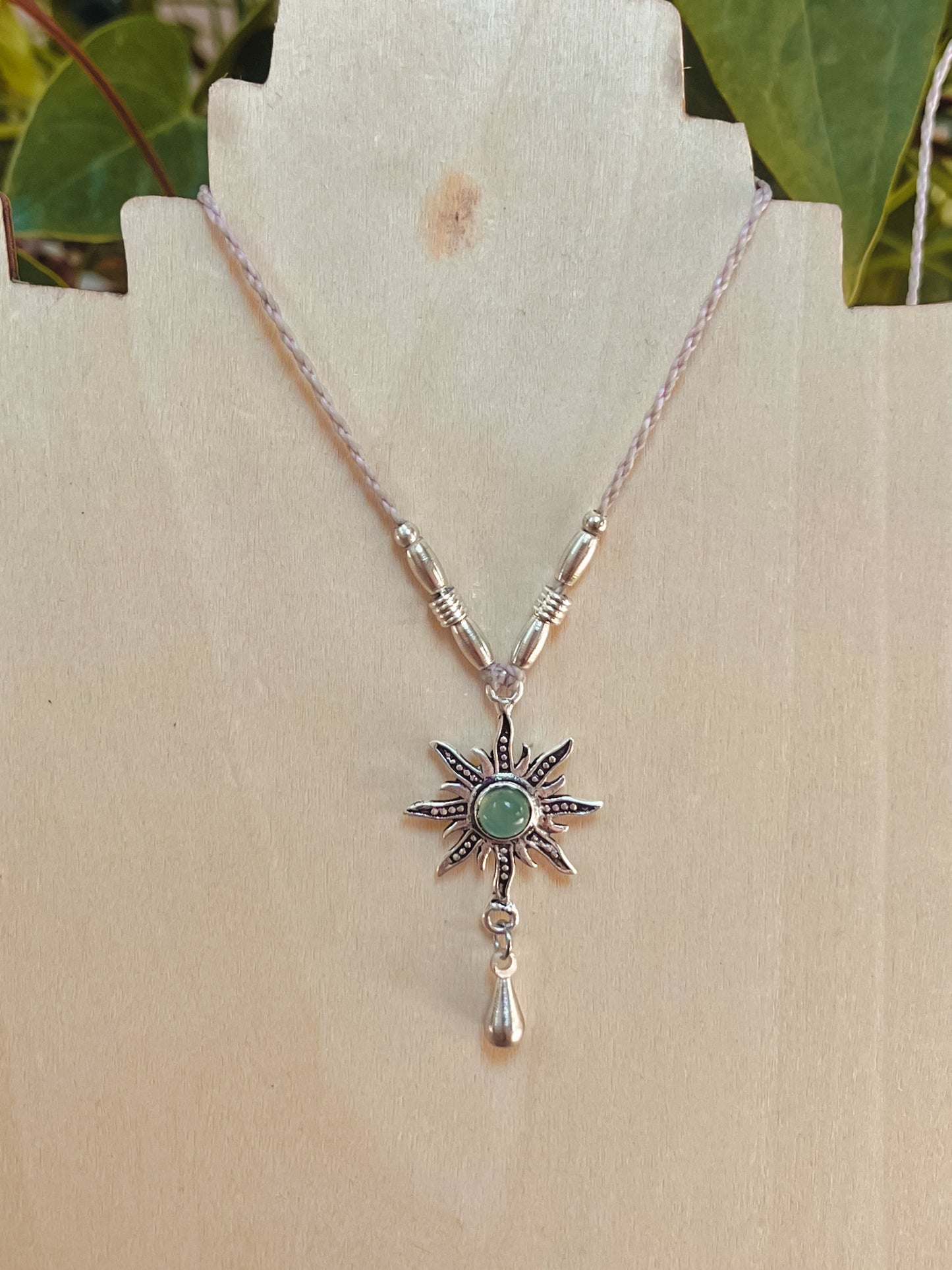 Aventurine Pendant Necklace