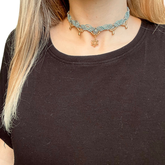 Labradorite Choker Necklace