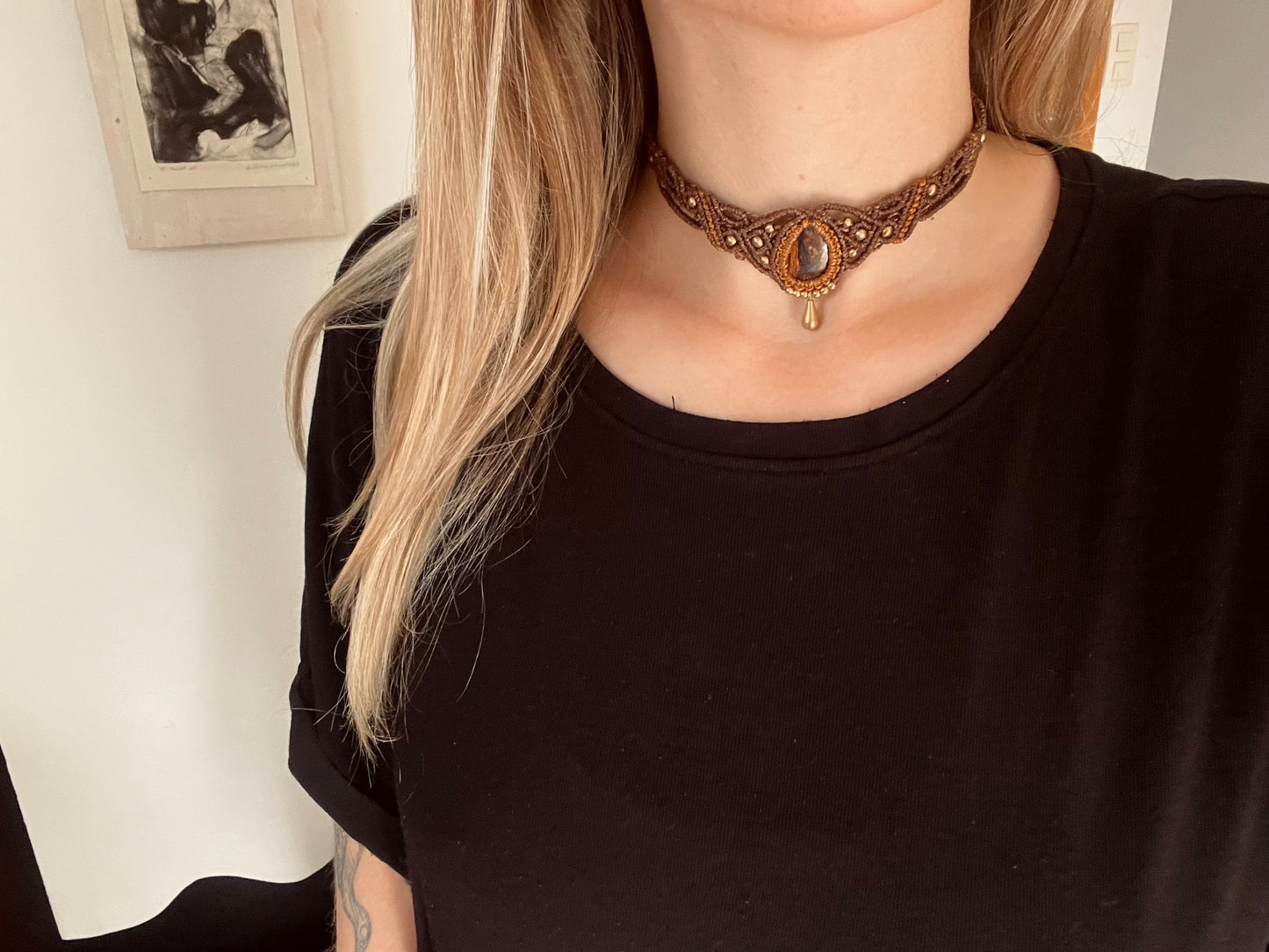 Tiger Iron Necklace