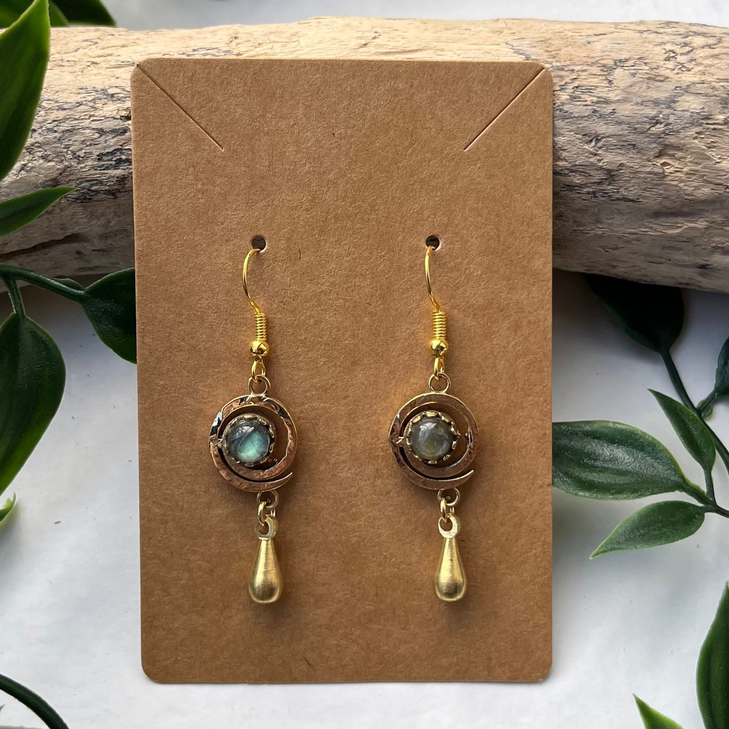 Labradorite Earrings